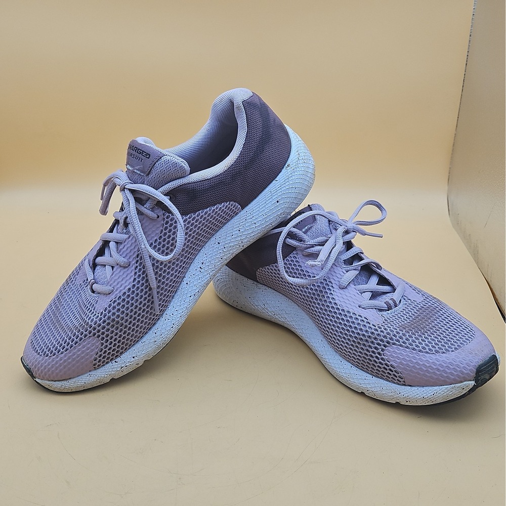 Under Armour Charged Pursuit Women's Shoes Size 11 Purple Sneakers Running - Picture 5 of 10